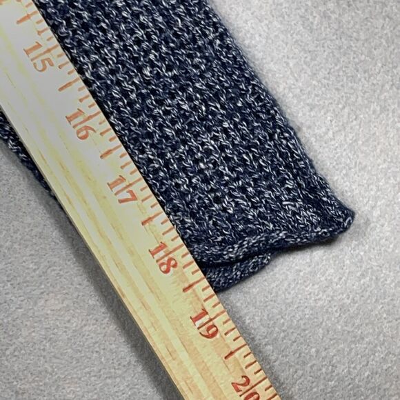 Athleta‎ Sweater Women Size XS Open Front Cardigan Blue Cashmere Linen Blend - Picture 8 of 11